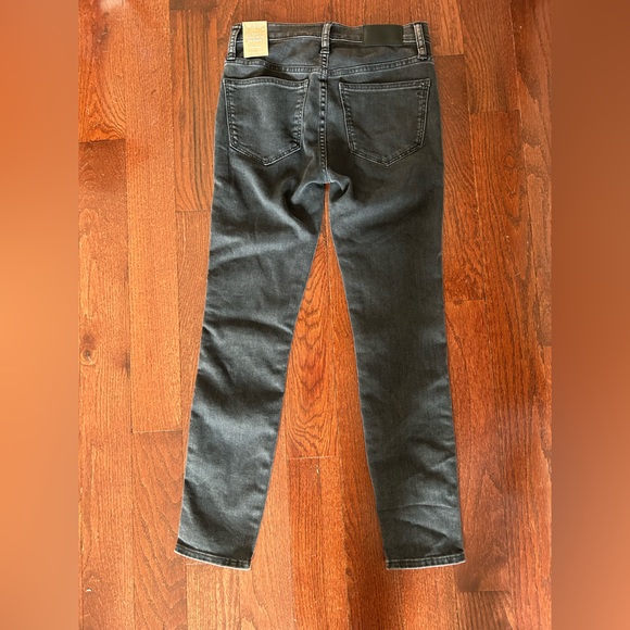 Madewell jeans women’s size 25 black 10" High-Rise Skinny Jeans NWT - Picture 6 of 9